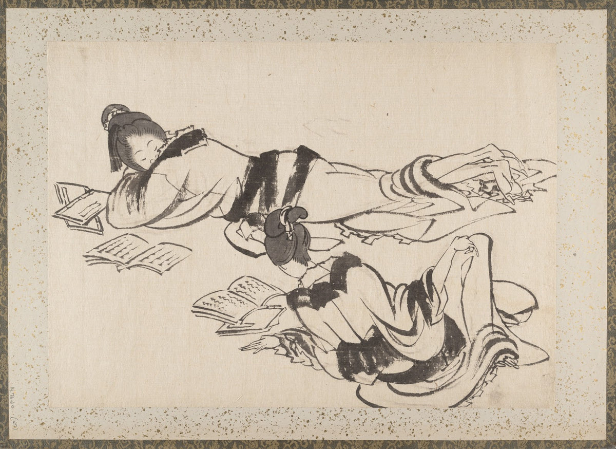 Album of Sketches by Katsushika Hokusai and His Disciples Pl27 19th century