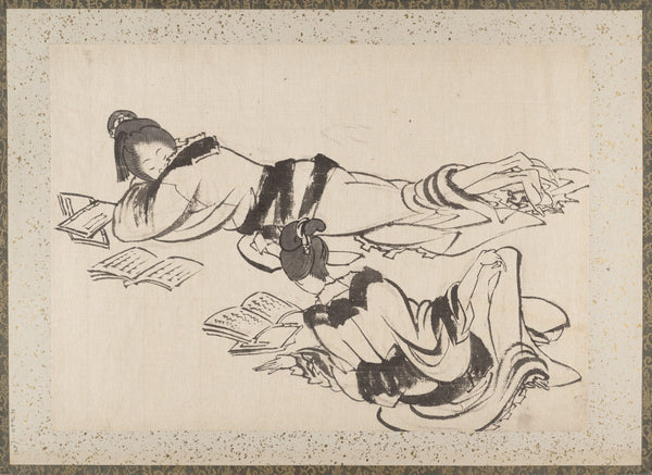 Album of Sketches by Katsushika Hokusai and His Disciples Pl27 19th century
