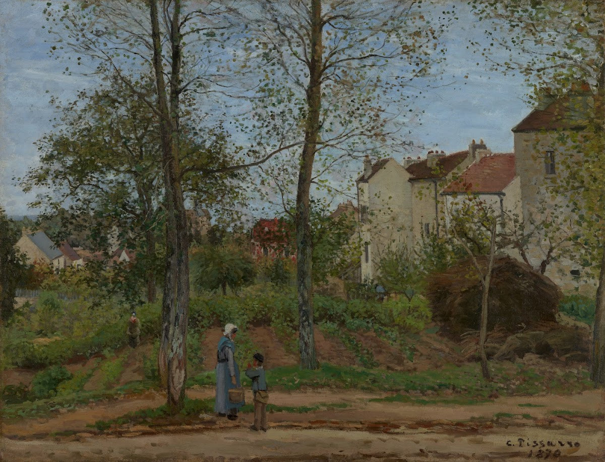 Landscape at Louveciennes 1870