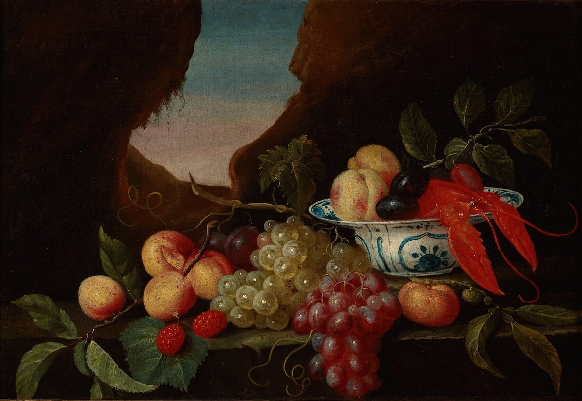 Still Life with Fruits and a Lobster 1658