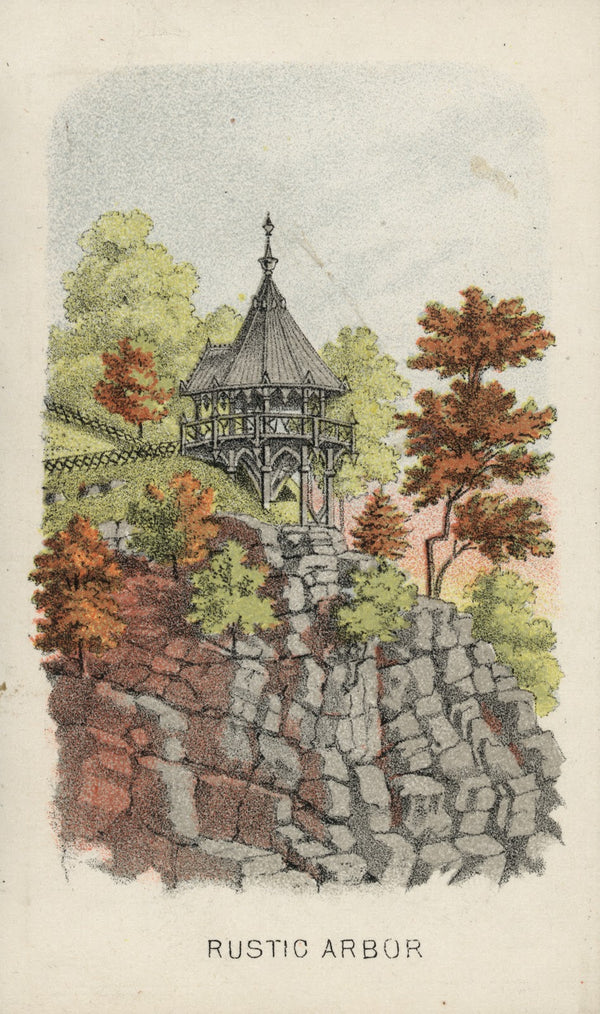 Rustic arbor 1870