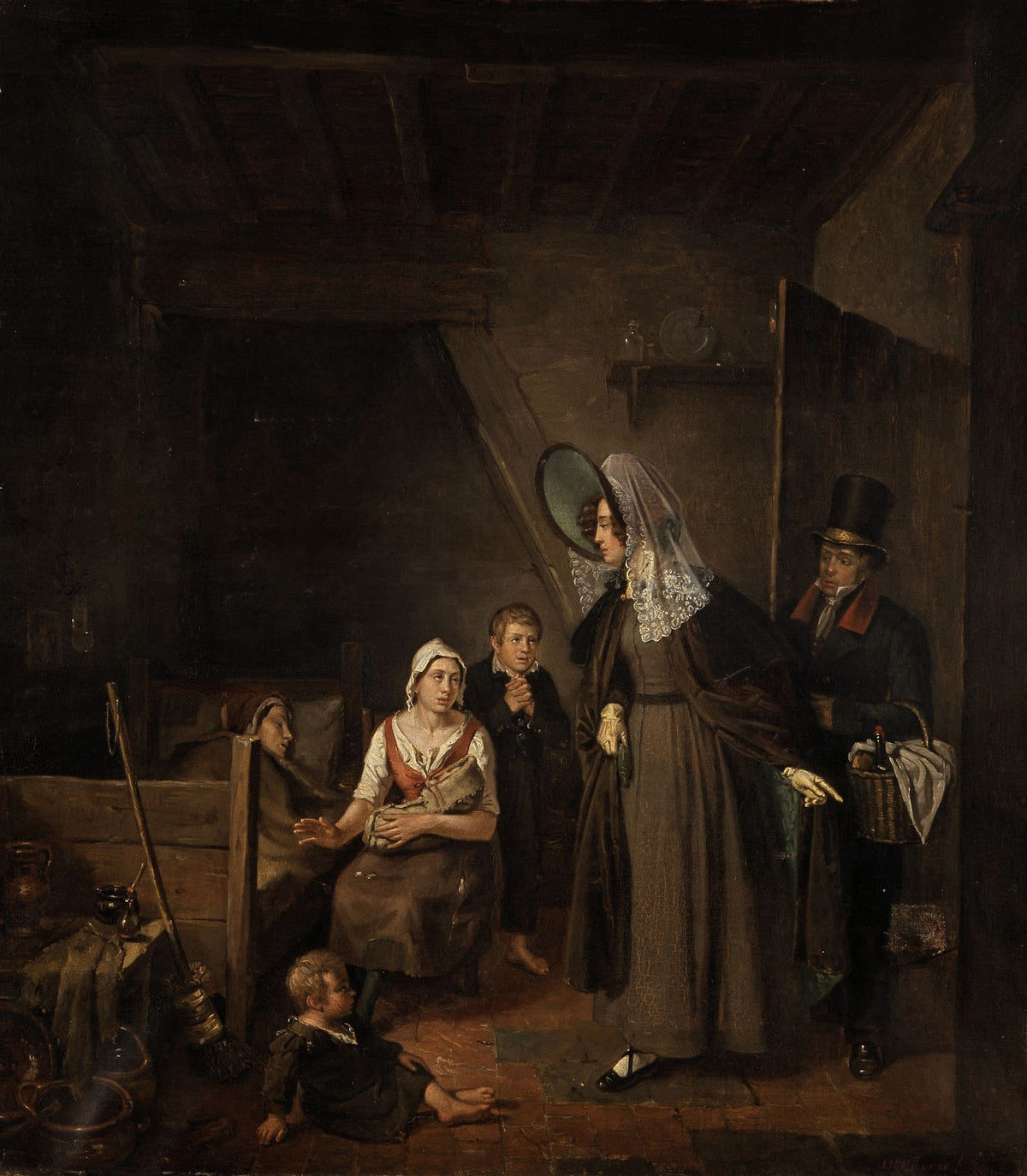 Charity Visit 1840