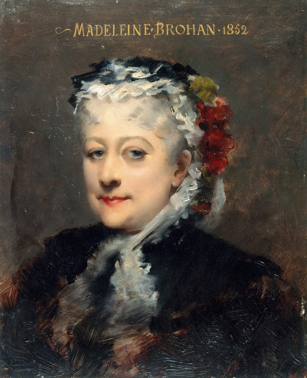 Portrait de Madeleine Brohant 1833 1900 sociétaire de la Comédie Française 1885