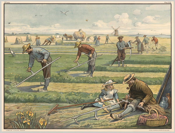 In het hooiland 1910