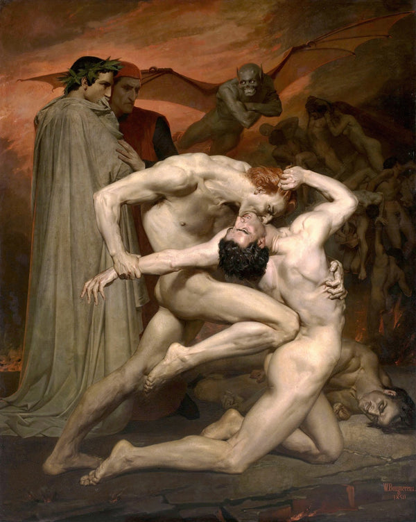 Dante and Virgil in Hell 1850