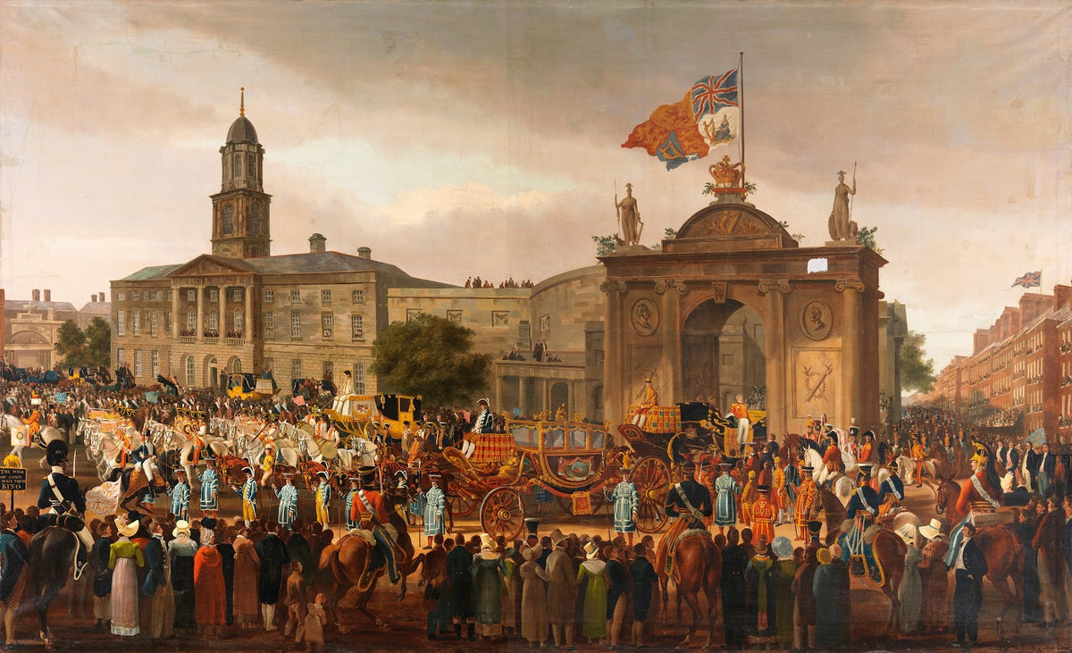 George IV King of England Entering Dublin 1821