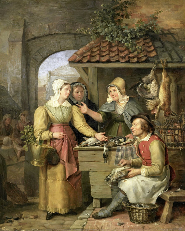 The Poultry Stall c 1830