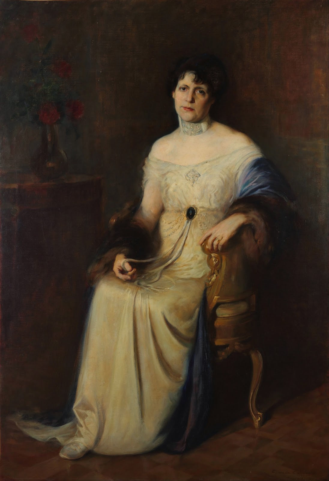 Retrato de la esposa del autor 1914