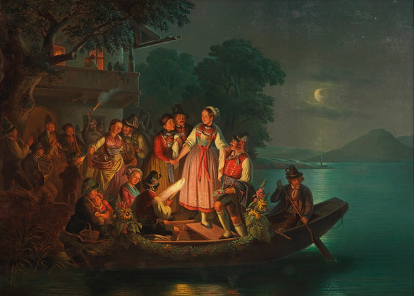 Bauernhochzeit 1861