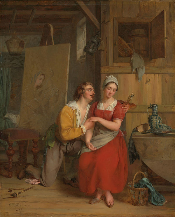 Anthony van Dyck wooing his Model 1827