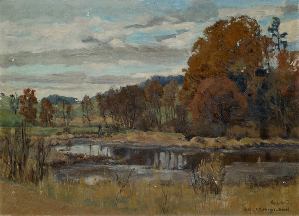 Landscape near Hauptwil 1920