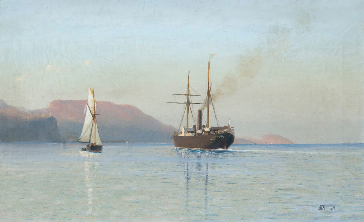 The Bay In Feodosia 1886