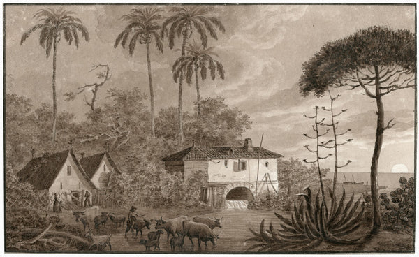 Een molen in de omgeving van Valencia
