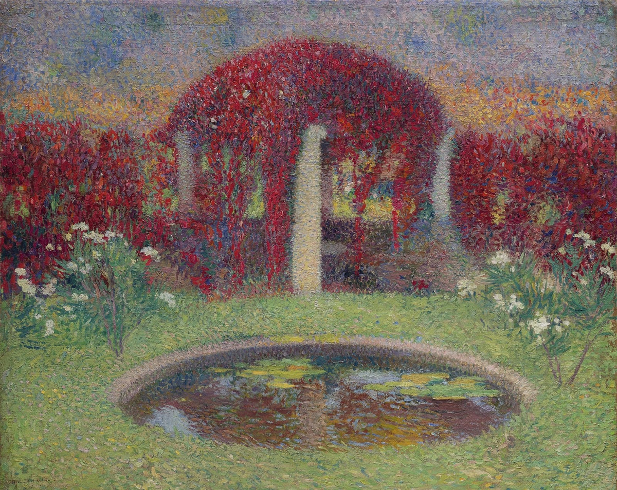 Le Bassin et le tonnelle 1910
