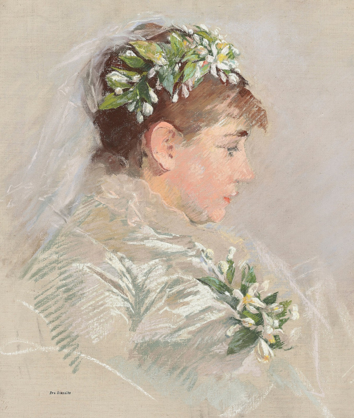 La Mariée Jeanne Gonzalès 1879