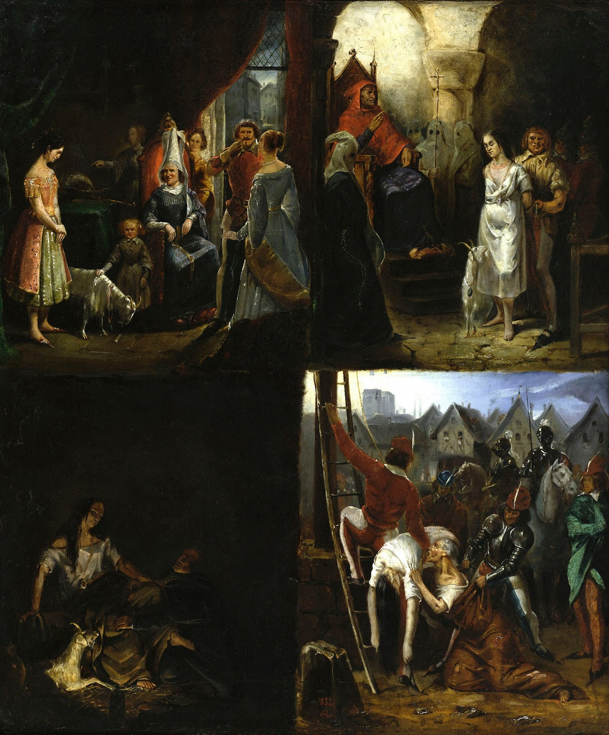 Scènes de Notre Dame de Paris 1832