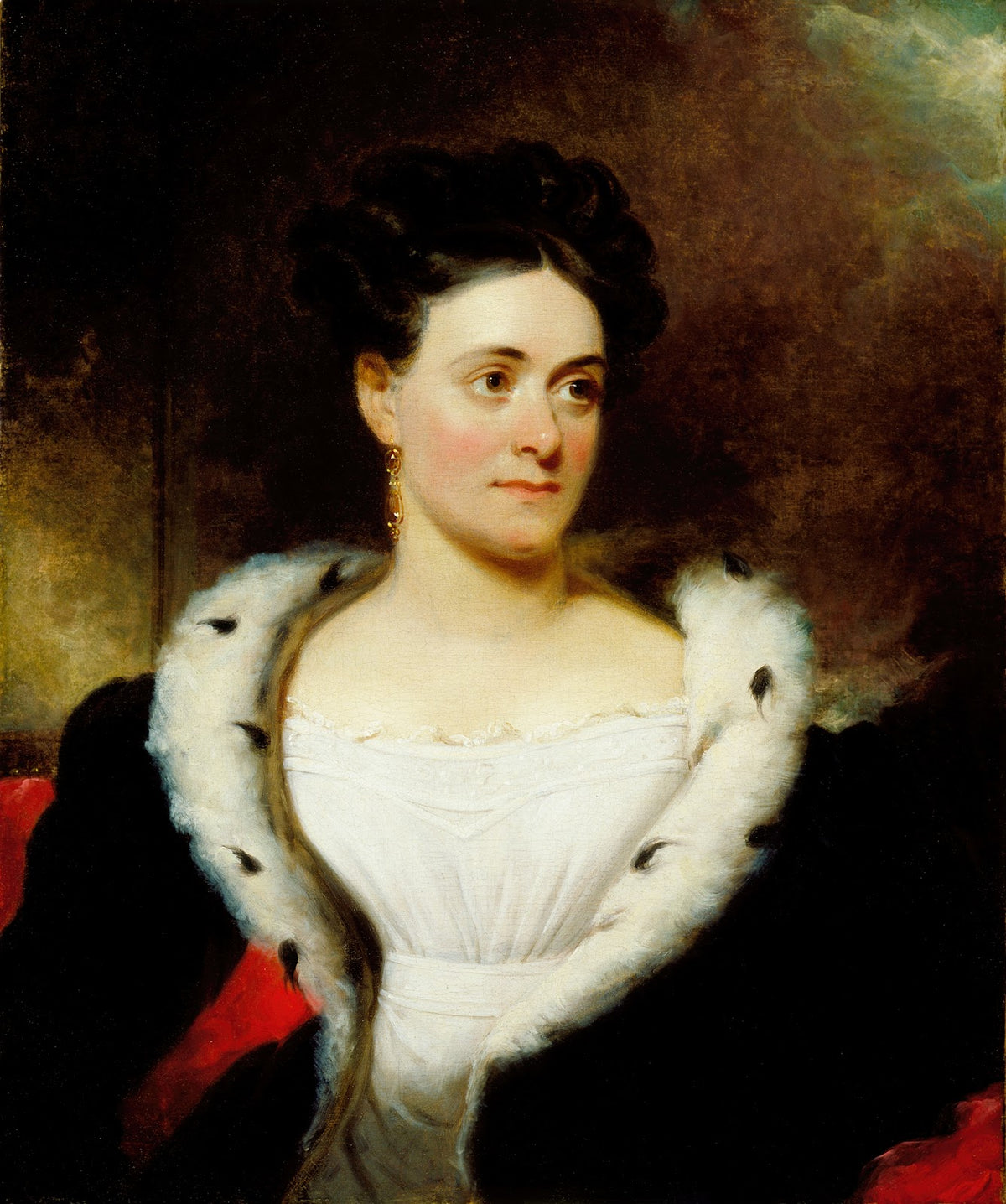 Portrait of Mrs James W Wallack circa 1828