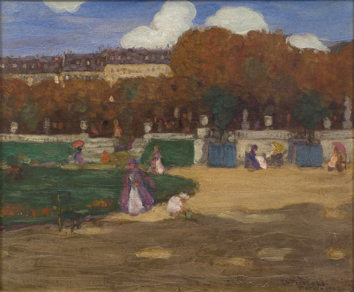 Luxembourg Gardens Paris 1902
