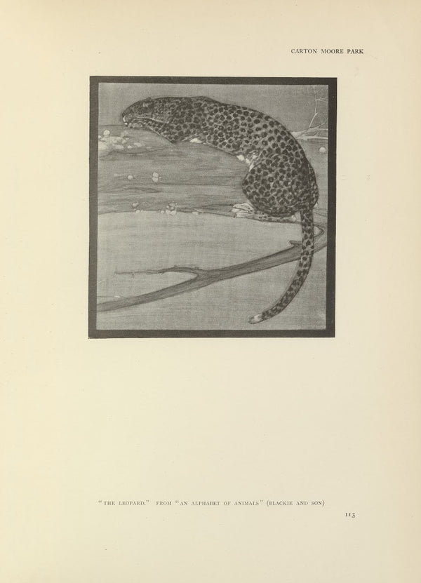 The leopard an alphabet of animals 1914