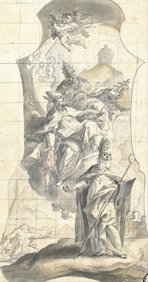 Saints Nicholas Martin and Urban 1750