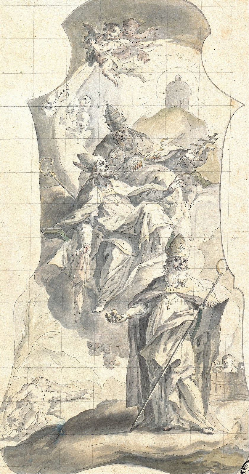 Saints Nicholas Martin and Urban 1750