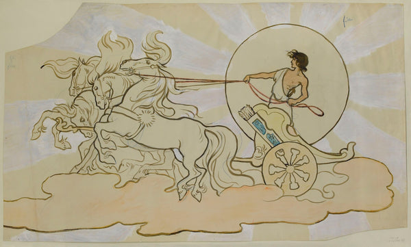 Joël Sur Son Char Tableau De La Pièce Le Rêve De Joël 1890