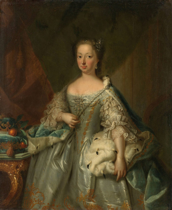 Portrait of Anne of Hanover Princess Royal and Princess of Orange Consort of Pri