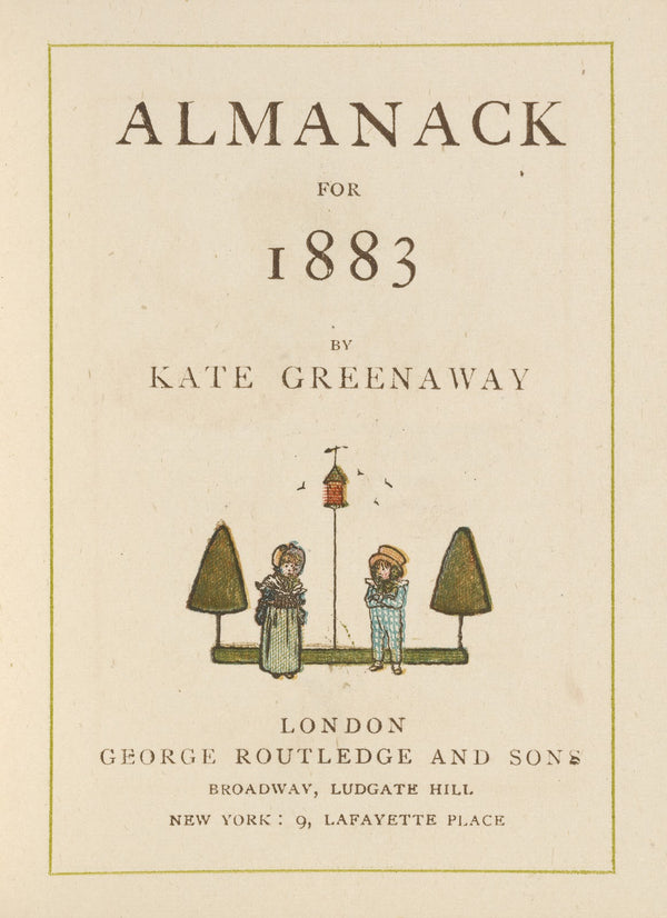 Almanack for 1883 1883