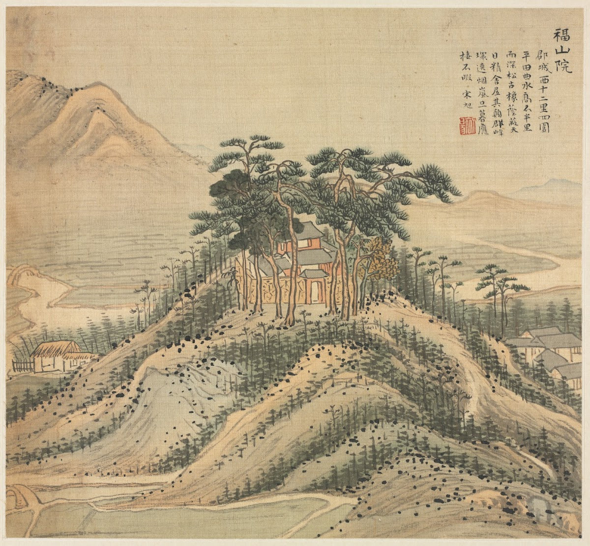 Fushan Monastery c 1588