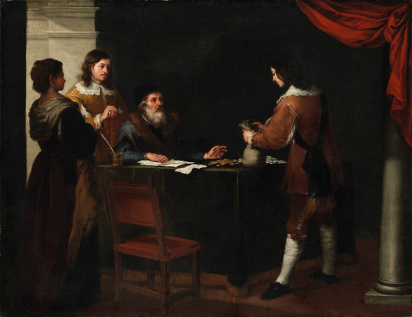 The Prodigal Son Receiving his Portion 1660s