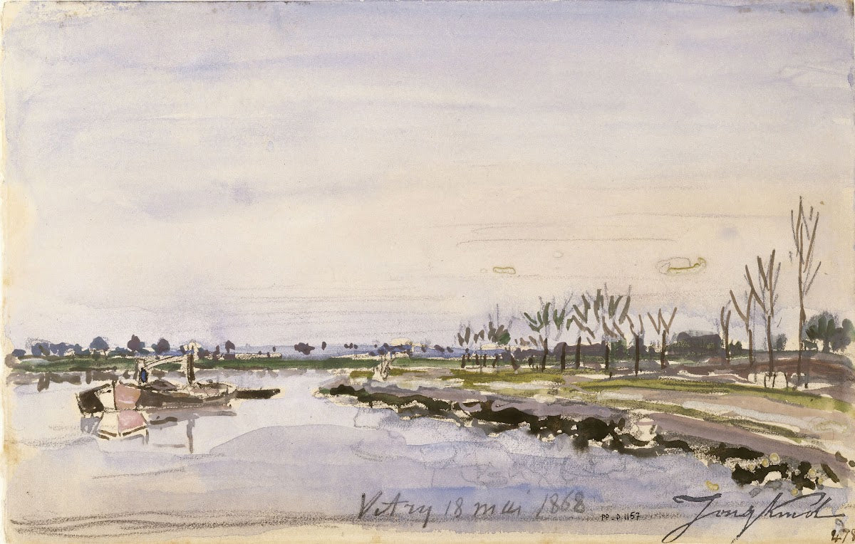 Bords de rivière 1868
