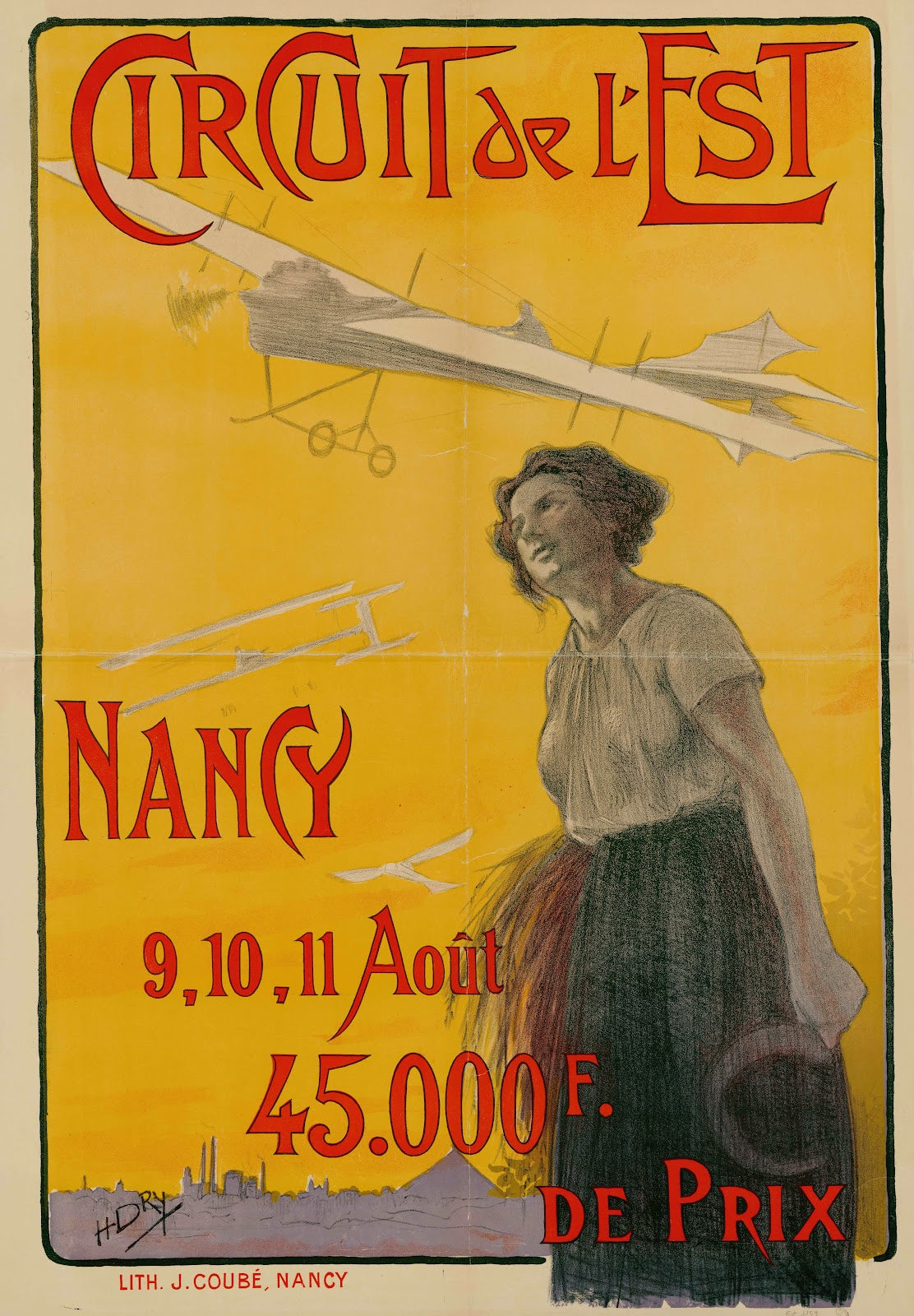 Circuit de lEst Nancy 9 10 11 août 45000 F de Prix