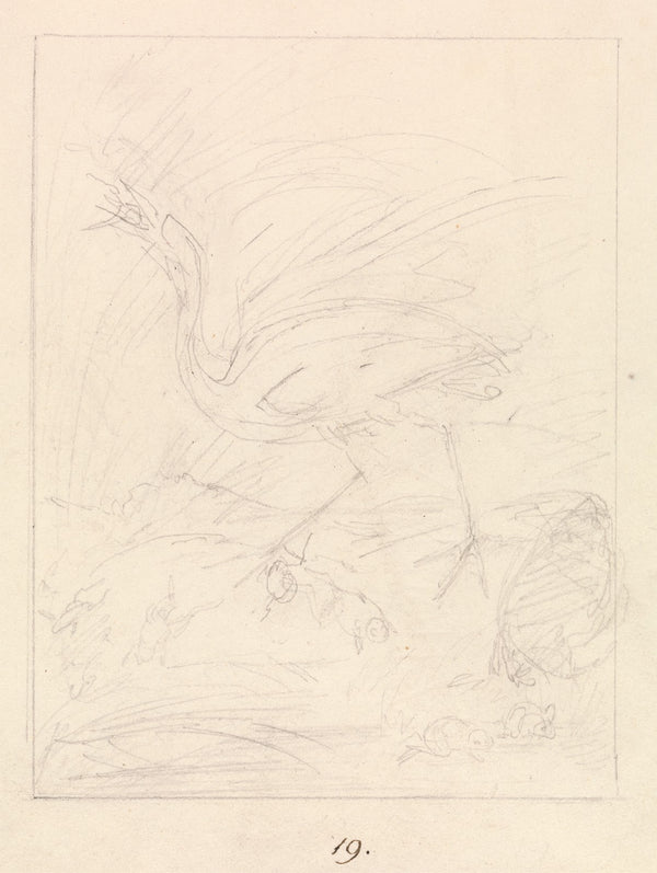 Crane and Frogs after 1813