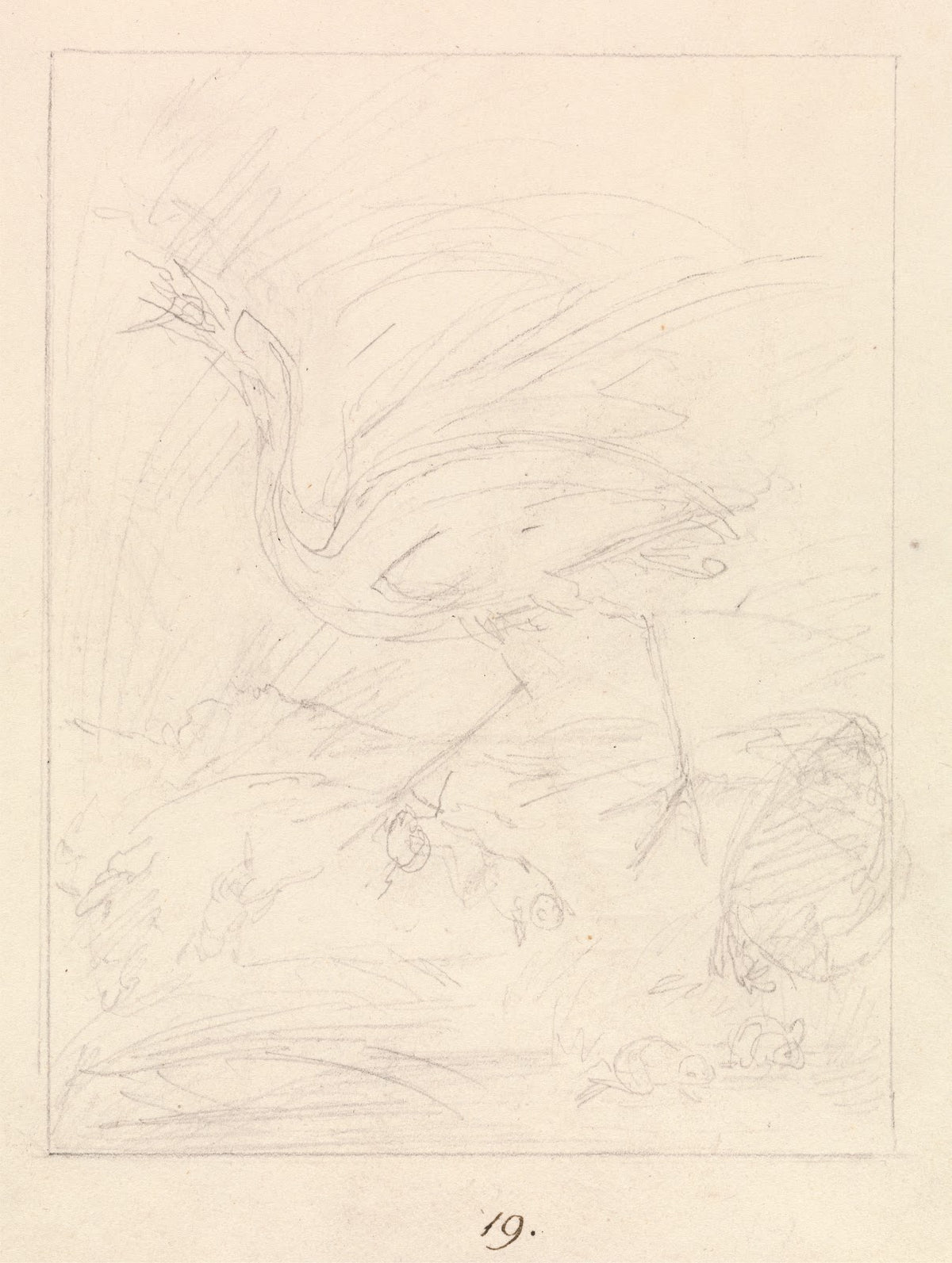 Crane and Frogs after 1813