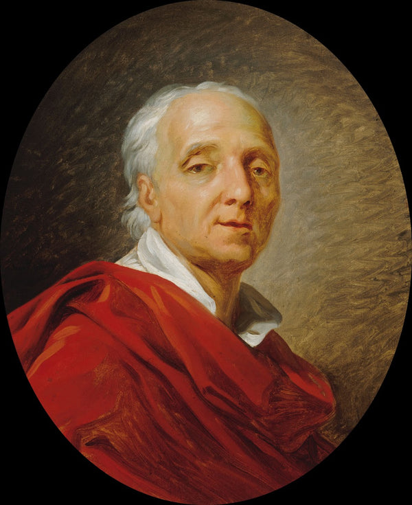 Portrait de Denis Diderot 1713 1784 écrivain et philosophe 1784
