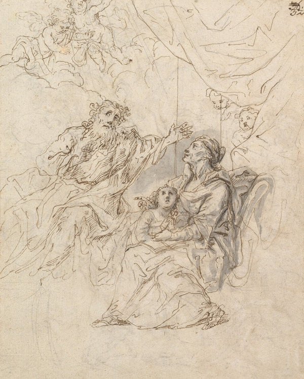 The Holy Family mid 18thearly 19th century