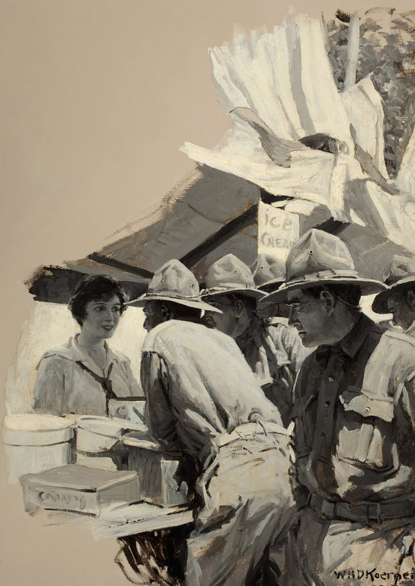 Ice Cream Stand 1917
