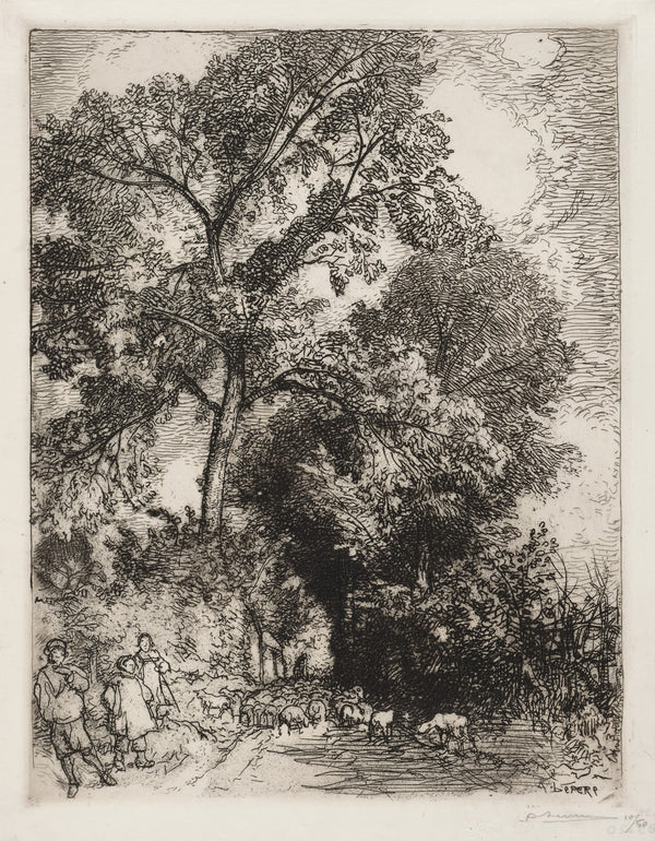 Le Retour du Troupeau Crèvecoeur 1913