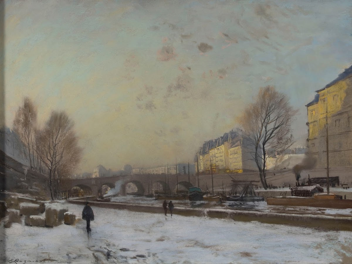 Le Pont Neuf berge du quai des Grands Augustins