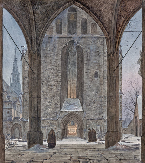 Cathedral in Winter circa 1821