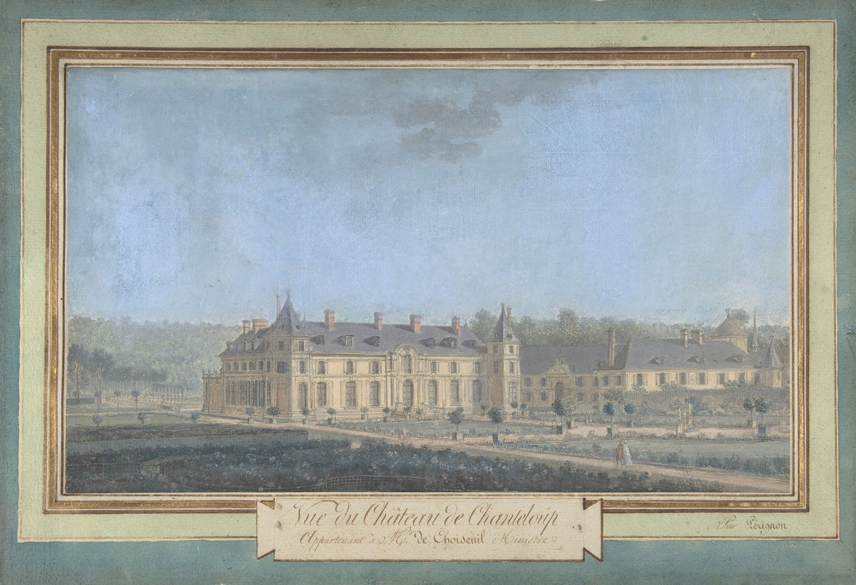 View of a Château 18th century