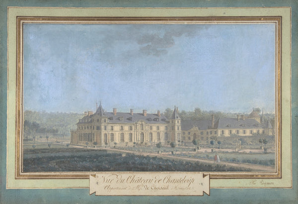 View of a Château 18th century