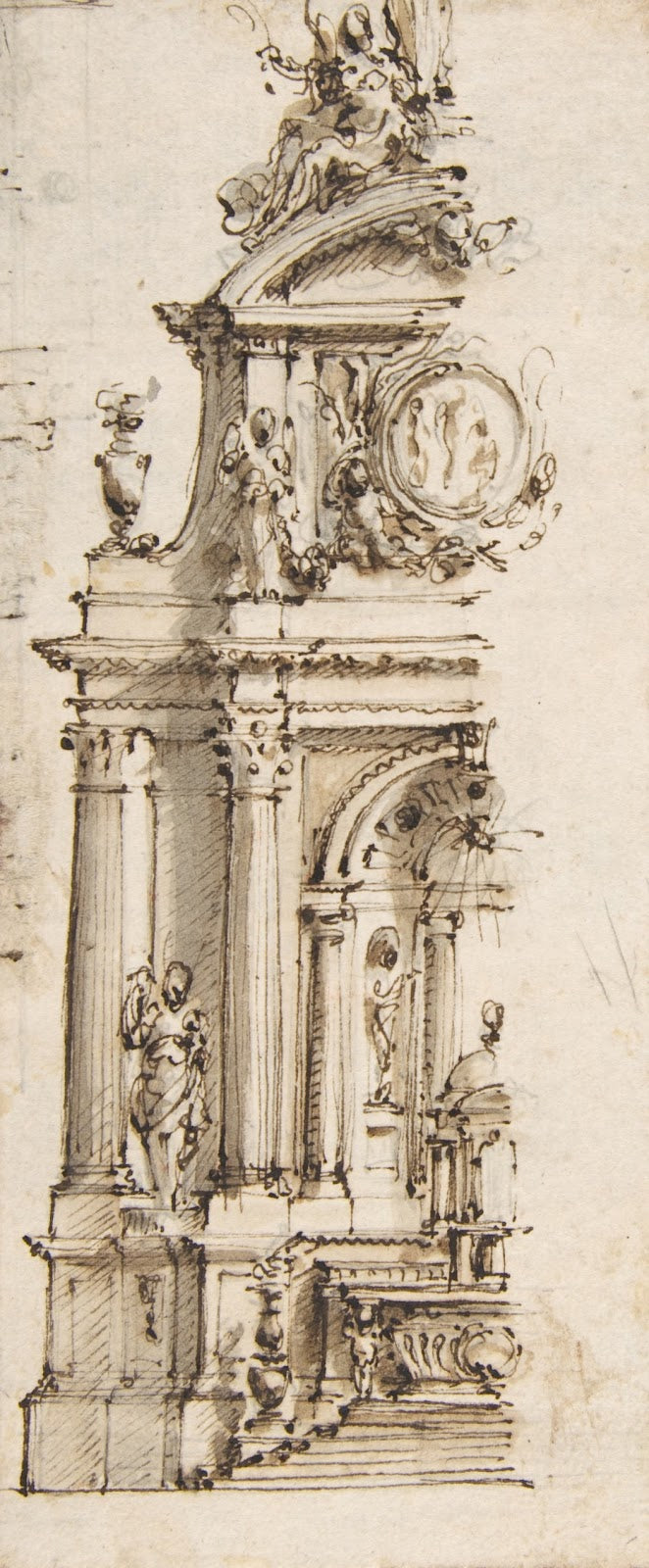 Design for the Left Half of an Altar 173066