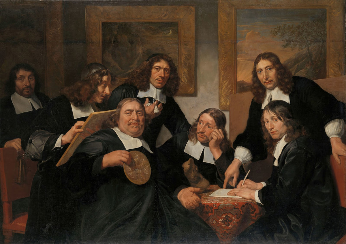 The Governors of the Guild of St Luke Haarlem 1675 1675