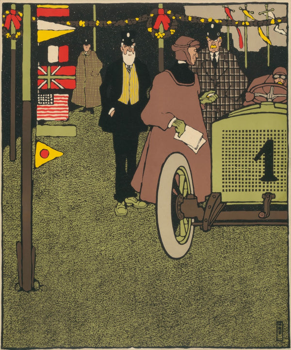 Sport im Bild Wagenrennen 1911