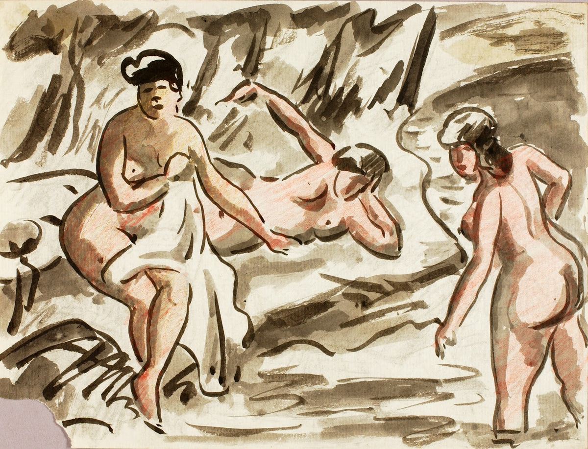 Three Female Nudes 1984
