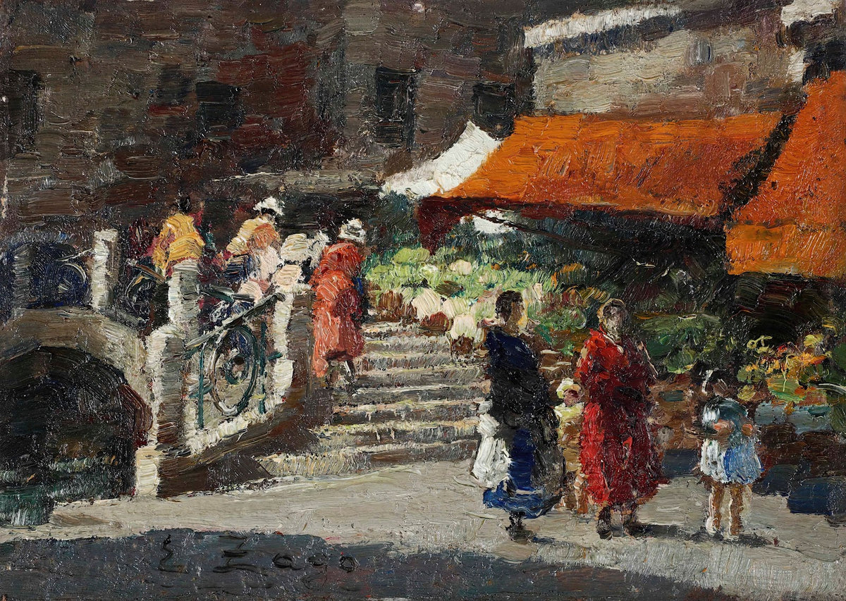 Scena di mercato