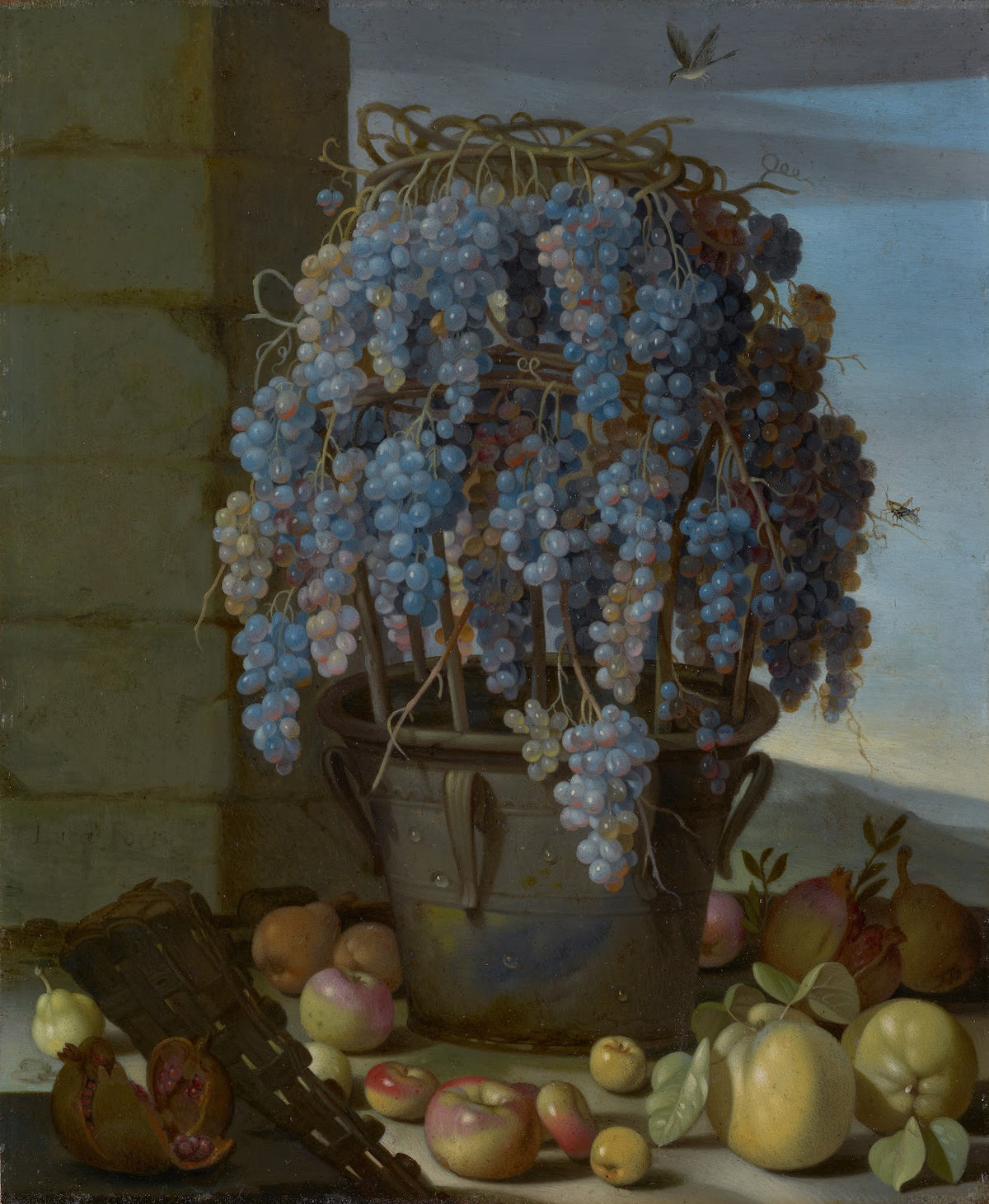 Still Life with Grapes and Other Fruit 1630s