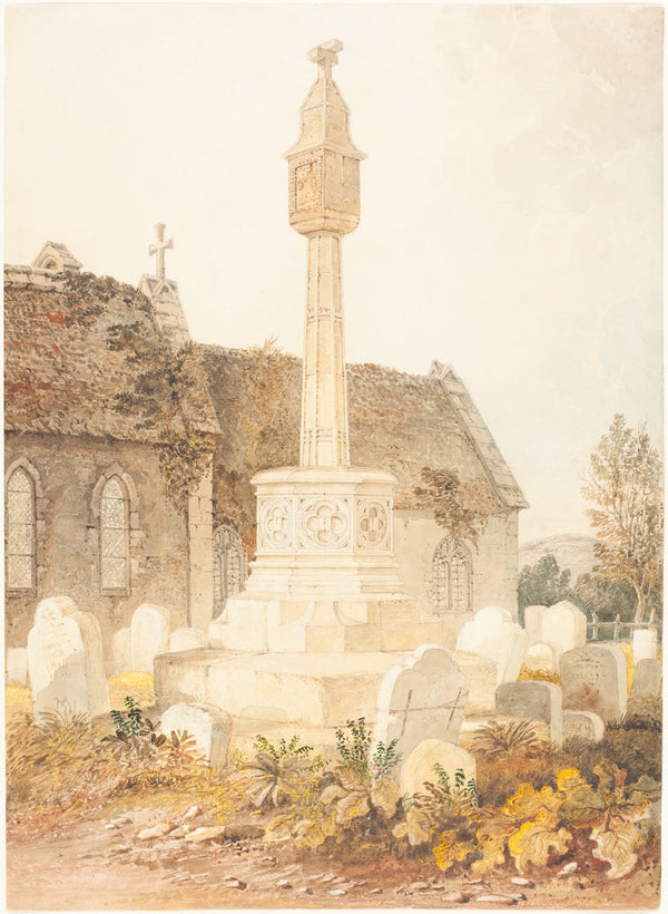 Monument in a Church Cemetery 1816
