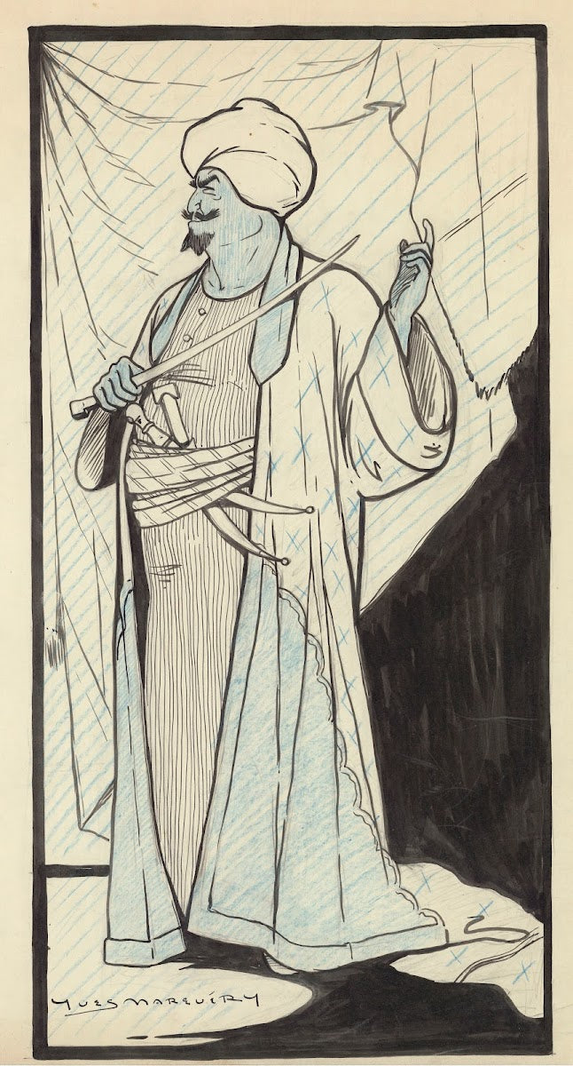 Lucien Guitry dans Kismet de Edward Knoblauch 1912